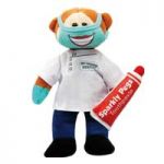 Dr Chomp the Dentist Bear - Beanie Kids