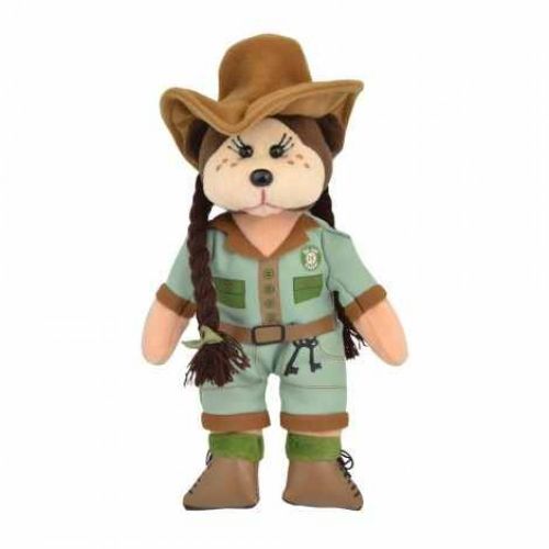 Zoe The Zoo Keeper Bear - Beanie Kids