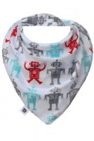 Bibska Bib - Robot- Dribble Bib -Bandana Bib