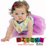 Bibska Bib - Smart Floral- Dribble/Bandana Bib