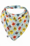 Bibska Bib - Little Monsters- Dribble Bib -Bandana Bib