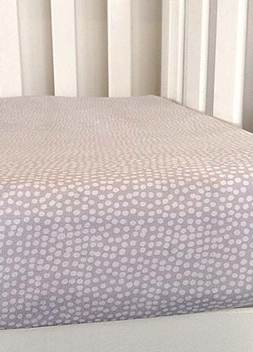 Buster Boo Stellar Cot Sheet - Flurry