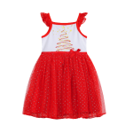 Christmas Tree Layered Dress - Christmas Outfit (only Sizes 1 & 2years left)