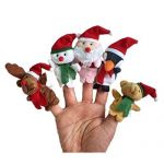 Christmas Finger Puppets - Pack of 5
