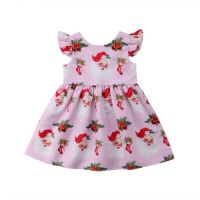 Lovely Pink Santa Dress (3 to 5 years)