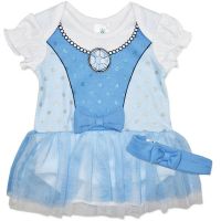 Frozen Baby Bodysuit Elsa Dress Romper Licensed Disney costume 