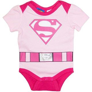 Not Another Baby Shop Superbaby Super Girl Pink Baby Costume