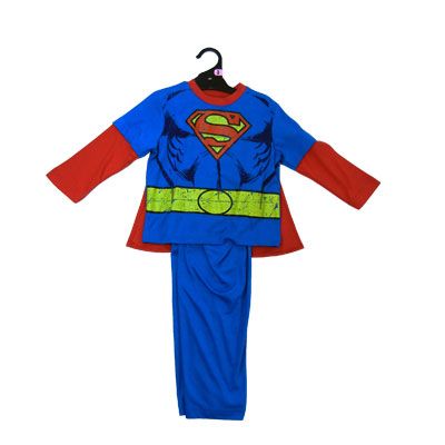Superman PJs/Costume (only size 7 left)