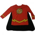 The Flash - Long Sleeve Shirt with Cape  (Last Size Left 4)