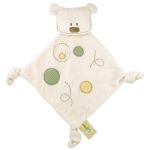 Organic Cotton Dandelion Bear Comforter - Baby Blankie Soother