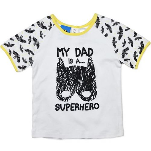 My Dad is a Super Hero - Licensed DC Comics Batman T-shirt