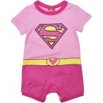 Super Girl Pink Romper (Only Size 0000 left) 