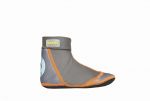 Duukies Beach Socks - Marius (Grey and Orange) 