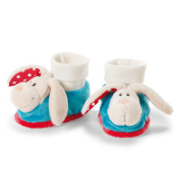 Bunny Booties with Rattle