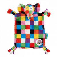 Elmer Elephant Comforter Baby Blankie