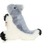 My Flat Friend Grey Kangaroo Lambskin Soft Toy