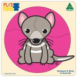 Flat Friends Tasmanian Devil Puzzle 