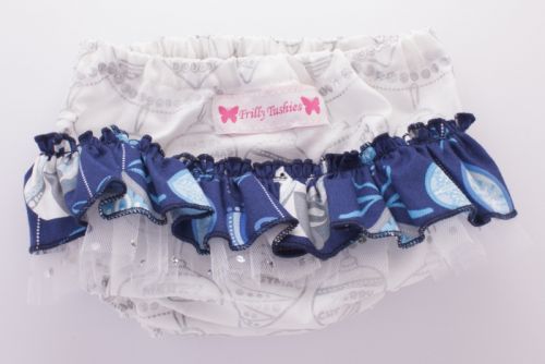 Frilly Tushies - Lovely Noel Christmas Nappy Cover