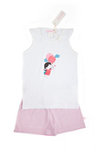 Balloon Girl Singlet/Tanktop Pjs (size 4 and 5)