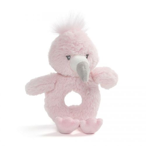 Baby Toothpick - Flamingo Ring Rattle