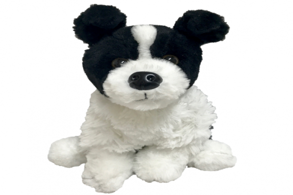 large border collie soft toy