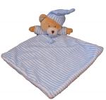 Baby Bear Blankie Blue - Baby Comforter