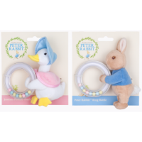 Peter Rabbit or Jemima Puddleduck Ring Rattle (Only Peter Rabbit left)