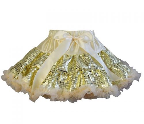 Gold Sequin Pettiskirt Tutu (Only size 3-4 years left)