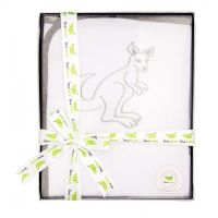 Kangaroo Wrap/Swaddle - Australia/Aussie (Lima Bean)