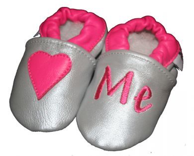 SKEANIE Love Me - Soft Sole - Silver