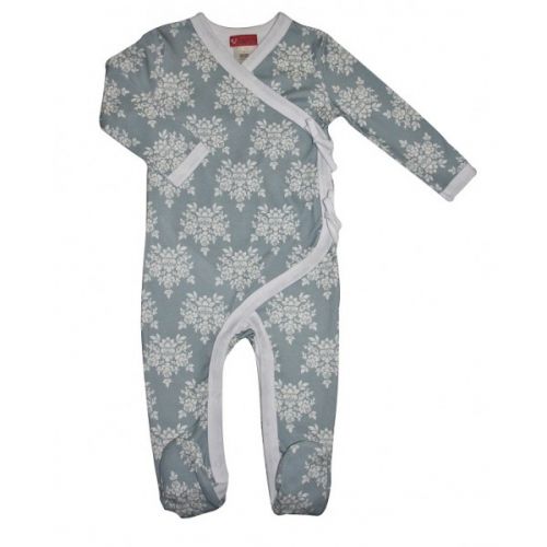 Love Henry Ruby Winter Onesie Damask