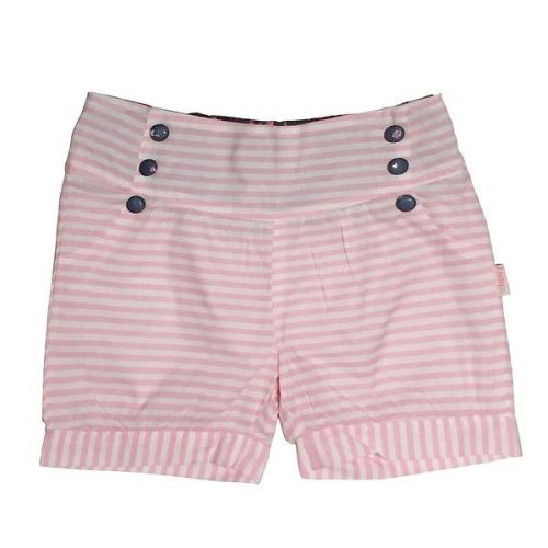 Love Henry Violet Lucy Shorts - Pink Stripe (Sizes 00 to 8)