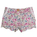 Love Henry Violet Scalloped Hem Shorts (Sizes 00 to 2 & 5 to 8)