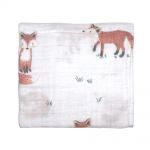 Mister Fly - Muslin Swaddle - Fox