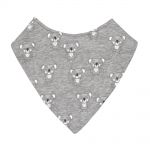 Mister Fly Koala Dribble Bib - Grey