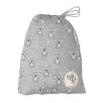 Mister Fly - Koala Jersey Cot Sheets  - Grey