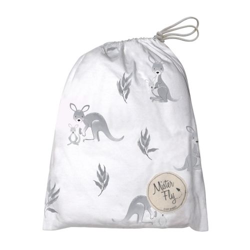 Mister Fly - Kangaroo Jersey Cot Sheets 