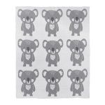 Mister Fly Koala Knitted Blanket