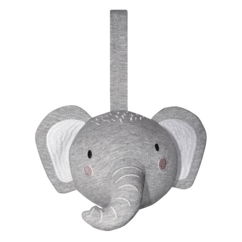 Mister Fly -  Elephant Pram/Cot Rattle Ball - Grey