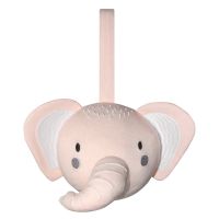 Mister Fly -  Elephant Pram/Cot Rattle Ball - Pink