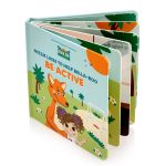 Be Active - Mizzie Kangaroo Book - Interactive Baby Board Book