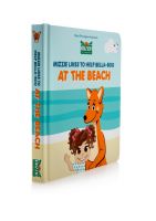 At the Beach- Mizzie Kangaroo Book- Interactive Baby Board Book