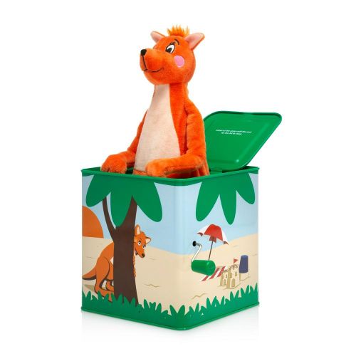 Musical Hop Out Mizzie  the Kangaroo- Music Box (Jack in the Box) 
