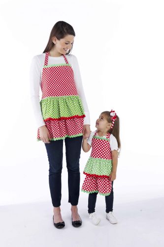 Christmas Apron - Adult (Matching child apron also available)