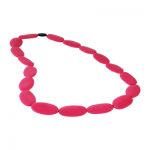MummaBubba Jewellery - Teething Necklace - Alice - Magenta Pink