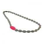 MummaBubba Jewellery - Teething Boston Beads -Magenta Pink