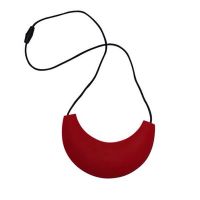 MummaBubba Jewellery - Cleopatra Chewable Necklace - Deep Red