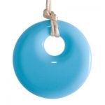 MummaBubba Jewellery - Teething Pendant - Sky Blue