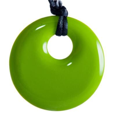 MummaBubba Jewellery - Teething Pendant - Forest Green