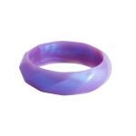 MummaBubba Jewellery - Teething Bangle -Purple Swirl